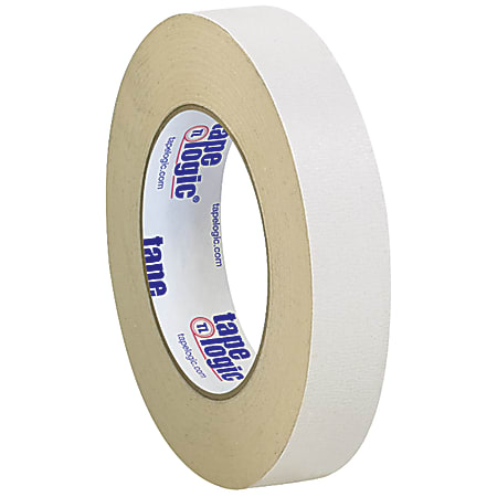 Tape Logic® Double-Sided Masking Tape, 3" Core, 1" x 36 Yd., Tan, Case Of 36