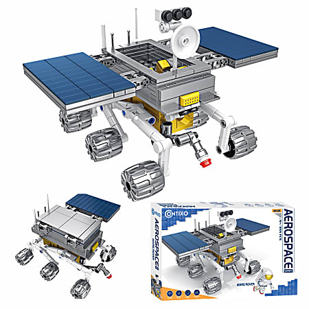 Contixo BK06 Aerospace Series Mars Rover Building Block Set, Grade 3 – 12, Set Of 359 Pieces