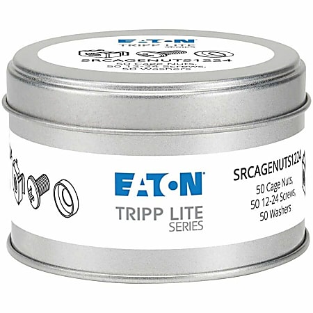 Eaton Tripp Lite Series SmartRack Square Hole Hardware Kit with 50 pcs ...