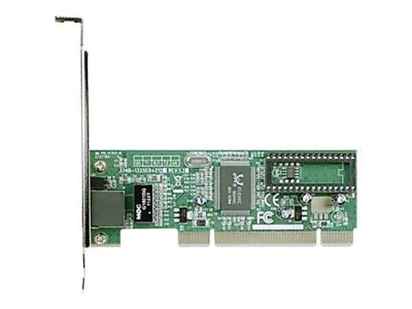 Intellinet Gigabit PCI Network Card, 32-bit 10/100/1000 Mbps Ethernet LAN, RJ45, PCI Card - Network adapter - PCI - Gigabit Ethernet