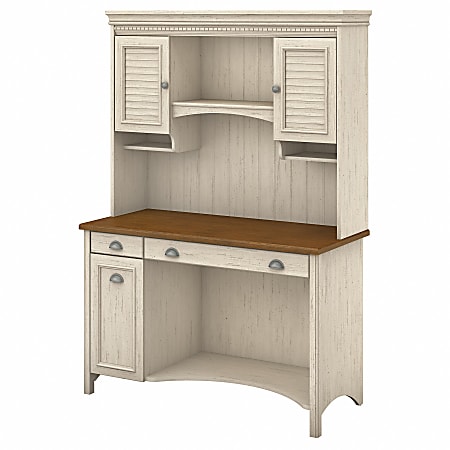 Office depot desk with hutch top