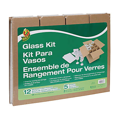Duck® Glass Storage Kit