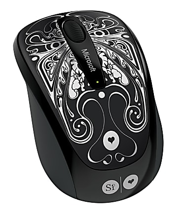 Microsoft® 3500 Wireless Mobile Mouse, Artist Series: Si Scott