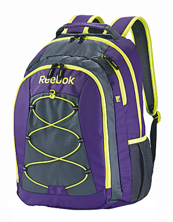 Reebok backpack purple new arrivals