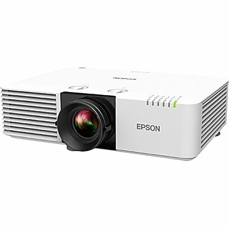 Epson PowerLite L630U Long Throw 3LCD Projector - 16:10 - Ceiling Mountable - White - 1920x 1200 - Front - V11HA26020