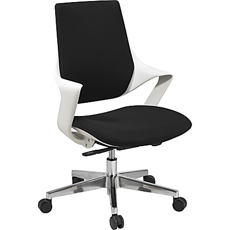 Lorell® Poly Shell Conference Task Chair, Black