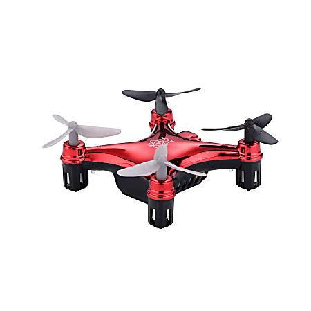 Propel RC Atom 1.0 Micro Drone, Red, OD-2101