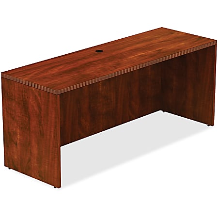 Lorell® Chateau Series Credenza, 72"W x 24"D, Cherry