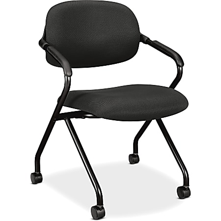 basyx by HON Nesting Stackable Chair Black