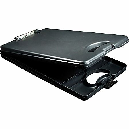 Saunders Deskmate II Plastic Portable Desktop 8 12 x 12 Black