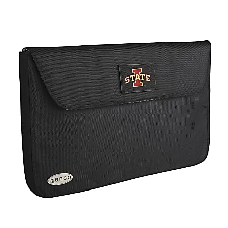 Denco Sports Luggage NCAA Laptop Case With 17" Laptop Pocket, Iowa State Cyclones, Black