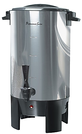 Continental Platinum 30-Cup Coffee Urn, Silver