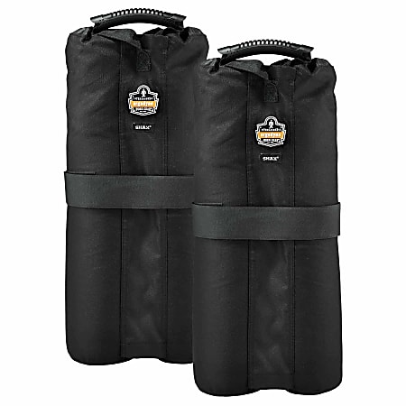Ergodyne SHAX 6094 Tent Weight Bags, Black, Pack