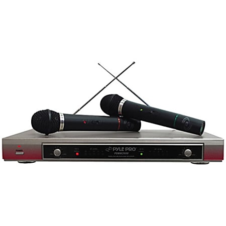 Pyle PDWM2000 Dual Wireless Microphone System