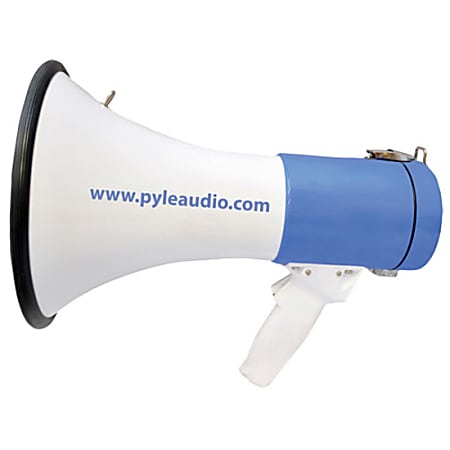 Pyle PMP35R Megaphone Bullhorn with Siren & Voice Recorder