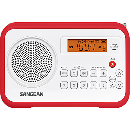 Sangean PR-D18 Desktop Clock Radio