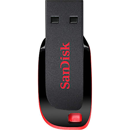 SanDisk Cruzer Blade™ USB 2.0 Flash Drive, 8GB