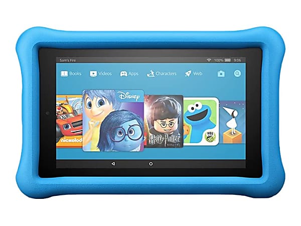 Amazon Kindle Fire 7 Kids Edition - 7th generation - tablet - 16 GB - 7" IPS (1024 x 600) - microSD slot - blue