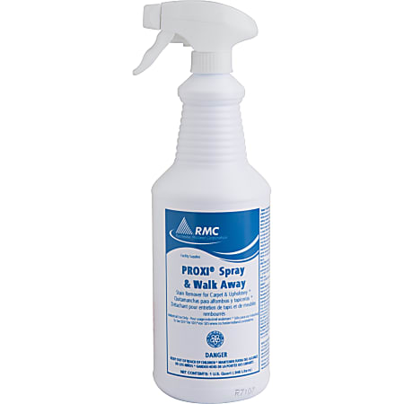 RMC Proxi Spray/Walk Away Cleaner - Spray - 32 fl oz (1 quart) - 12 / Carton - Clear