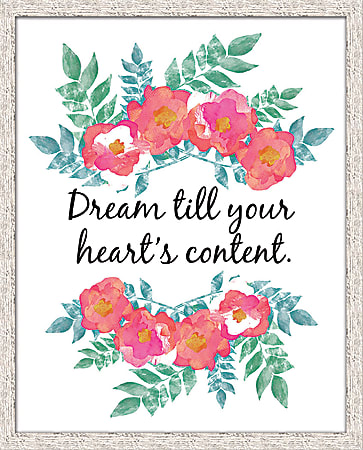 PTM Images Framed Art, Dream, 13 1/2"H x 12 1/2"W