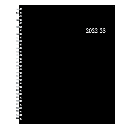 Blue Sky™ Academic Weekly/Monthly Planner, Letter Size, Enterprise, July 2022 To June 2023, 100149-A