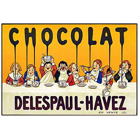 Trademark Global Chocolate Delespaul Havez Gallery-Wrapped Canvas Print By Anonymous, 32"H x 47"W