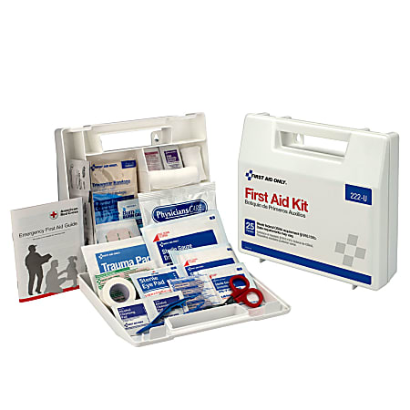 First Aid Only 10-Person First Aid Kit, 8-7/16&quot;H