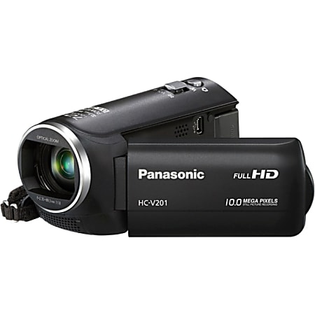 Panasonic Digital Camcorder - 2.7" LCD - BSI MOS - Full HD - Black