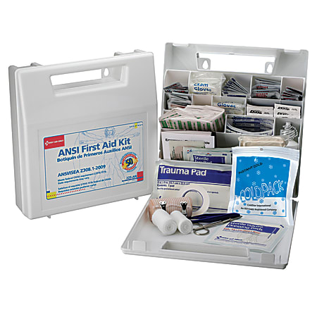 First Aid Only 50-person Worksite First Aid Kit - 196 x Piece(s) For 50 x Individual(s) - 11.3 First Aid Only 50-person Worksite First Aid Kit - 196 x Piece(s) For 50 x Individual(s) - 11.3