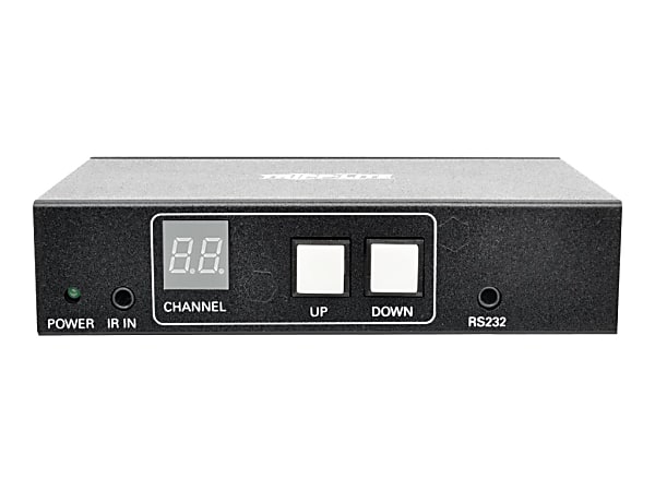 Tripp Lite DisplayPort Over IP Receiver Extender Cat5/6 w/ RS-232, IR Control - 1 Output Device - 656.17 ft Range - B160100DPSI