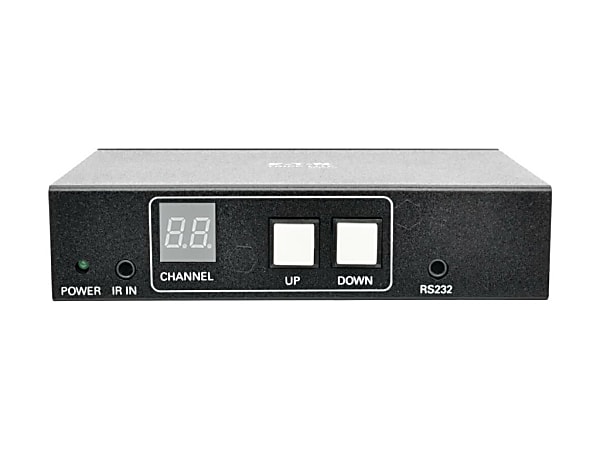 Tripp Lite DisplayPort Over IP Receiver Extender Cat5/6 w/ RS-232, IR Control - 1 Output Device - 656.17 ft Range - B160100DPSI