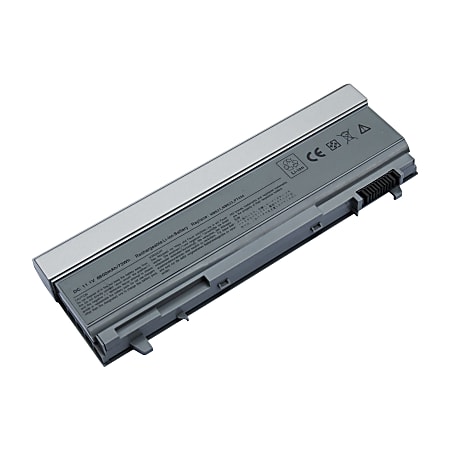 Gigantech E6400 Replacement Battery For Select Dell™ Latitude And Precision Laptop Computers, 11.1 Volts, 6600 mAh