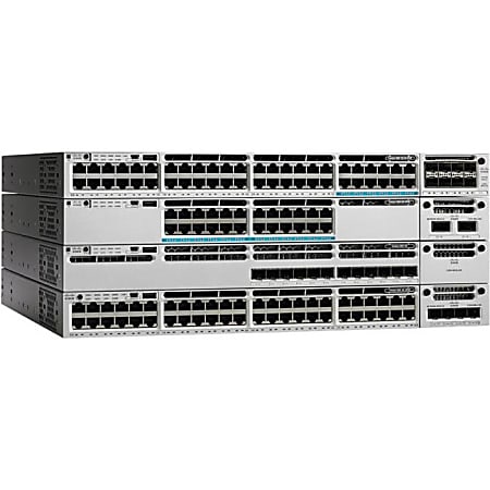 Cisco Catalyst WS-C3850-12XS Ethernet Switch - Manageable - 10 Gigabit Ethernet - 10GBase-X - 3 Layer Supported - WSC385012XSS