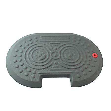Floortex® AFS-TEX® 2000X Active Anti-Fatigue Mat, 16" x 24", Slate Gray