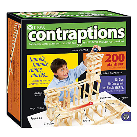 Mindware KEVA® Contraptions Set, Grades 2-6