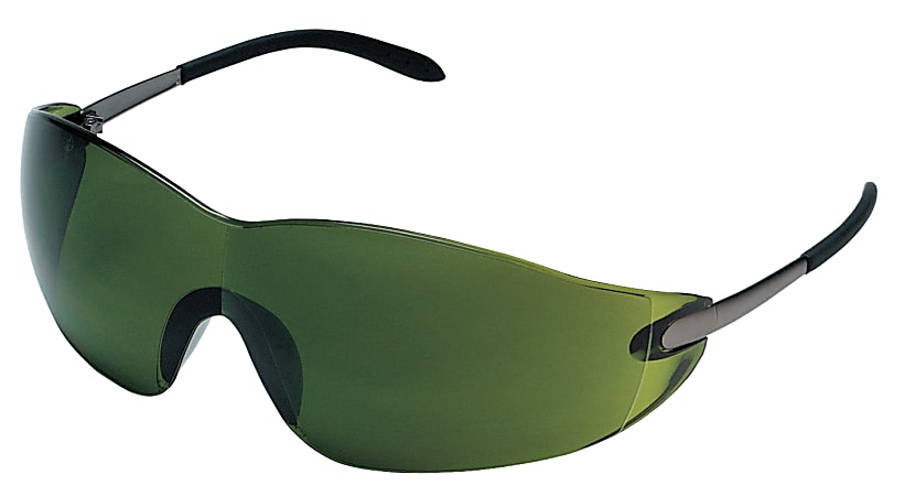 Blackjack Elite Protective Eyewear, Green 3.0 Lens, Duramass Scratch-Resistant