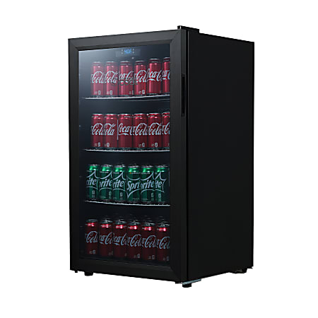 Commercial Cool 3.6 Cu. Ft. Mini Beverage Cooler, Black