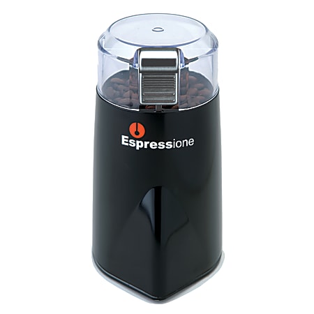 Espressione Rapid Touch 12-Cup Coffee Grinder, Black