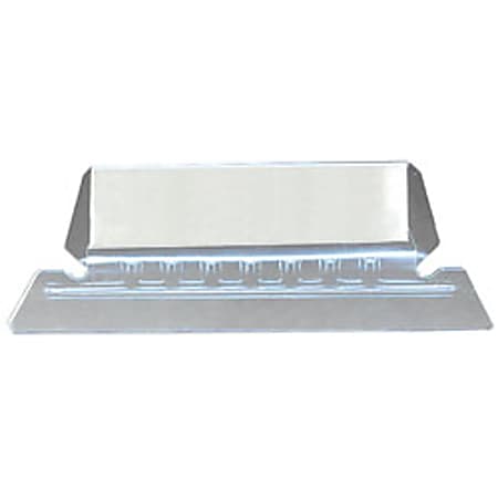 Office Depot® Brand Hanging Folder Tabs, 1/5 Cut, 2 1/4" Clear Tabs, Box Of 25