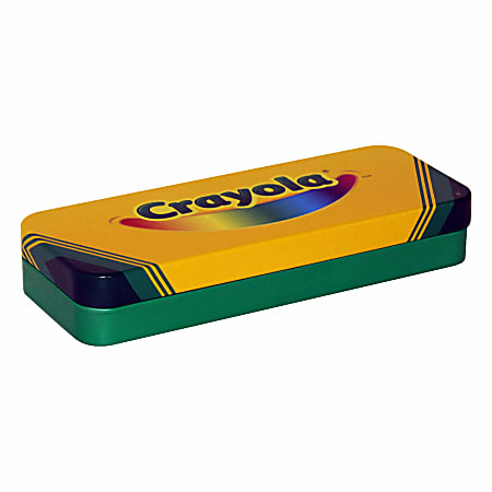 Crayola® Storage Box, 8" x 3 3/16" x 1 7/16", Yellow