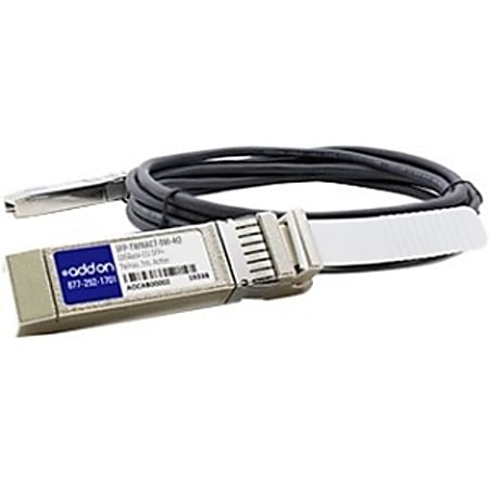 AddOn EMC SFP-TWNACT-3M Compatible TAA Compliant 10GBase-CU SFP+ to SFP+ Direct Attach Cable (Active Twinax, 3m) - 100% compatible and guaranteed to work