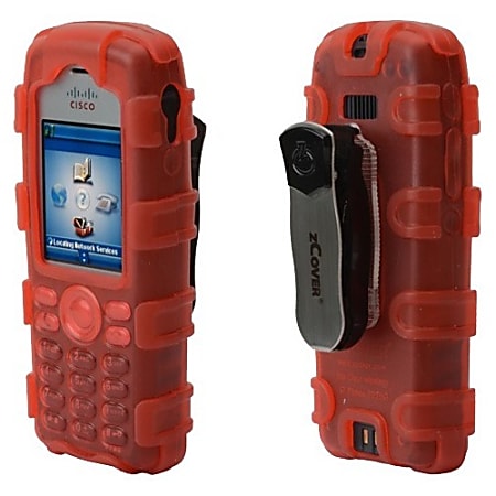 zCover Dock-in-Case Carrying Case IP Phone - Red