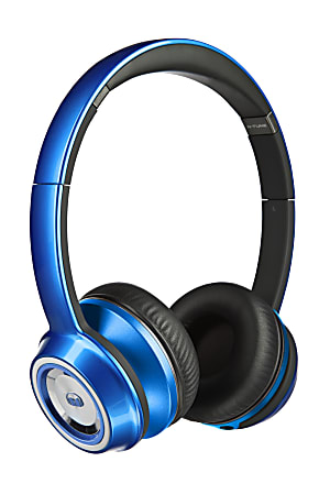 Monster® N-Tune On-Ear Headphones, Candy Blue