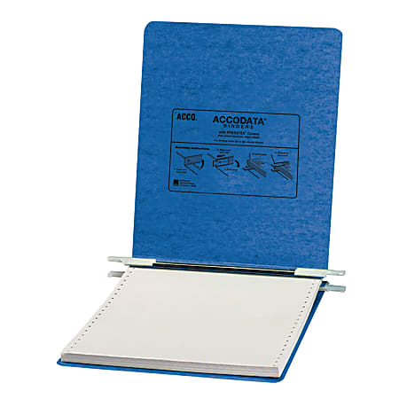 Wilson Jones&reg; Presstex&reg; Pressboard Data Binder, Dark Blue