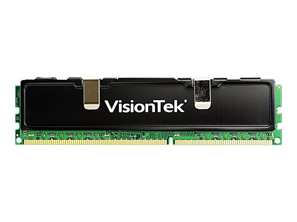 VisionTek 4GB DDR3 1333 MHz (PC3-10600) CL9 DIMM Low Profile Heat Spreader, Desktop