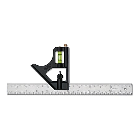 Stanley Tools Combination Square 12 Blade Length - Office Depot