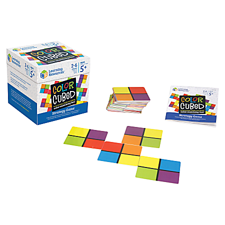 Learning Resources Color Cubed Strategy Game - Learning - Assorted