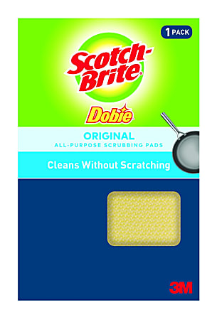 Scotch-Brite® Dobie™ All Purpose Cleaning Pad , 4.3 in. x 2.6 in. x 0.5 in., 1/Pack