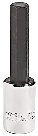 PROTO Hex Bit Socket, 3/8" Drive, 3/16" Bit