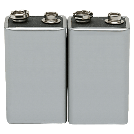 SKILCRAFT® 9-Volt Alkaline Batteries, Pack Of 2 (AbilityOne 6135-01-447-0949)